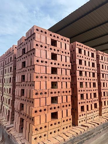 бир: Тешиктүү, Бышкан кирпич, Жарым блок, 250×120×90 — 4