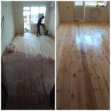 Döşəmə işləri: Döşəmə ustası Salam.Pol ve Parketin yonulub dolğusu ve — 12