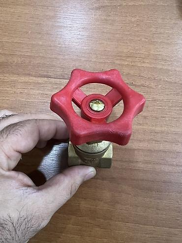 kas boru: Misin qapma klapanı3/4 (gate valve)🇹🇷 qisa boğaz - Material: Pirinç — 2