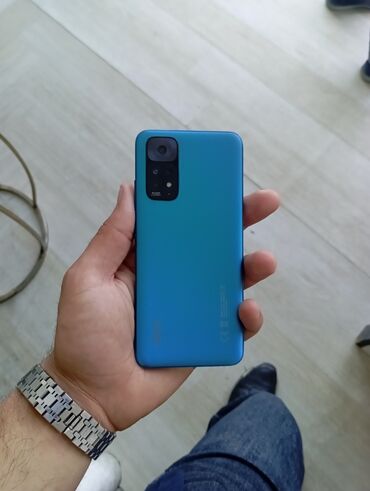 redmı not 8: Xiaomi Redmi Note 11, 128 GB, rəng - Göy, 
 Düyməli, Barmaq izi, İki sim kartlı