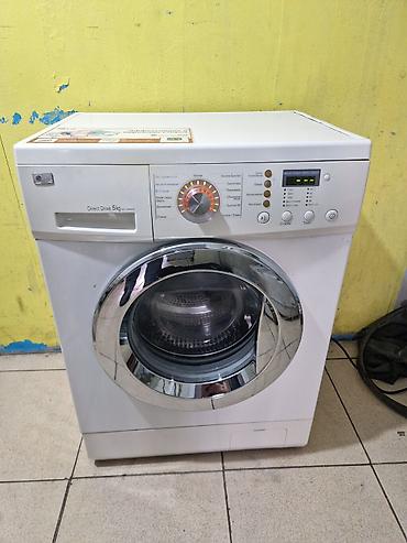 masin mantoru: Paltaryuyan maşın LG, 5 kq, İşlənmiş, Avtomat, Qurutma var, Kredit yoxdur, Ödənişli çatdırılma — 1