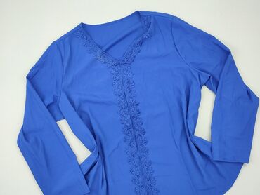 czerwona bluzki z krótkim rękawem: Blouse, Shein, XL (EU 42), condition - Very good