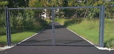 Proizvodi od rolovanog metala, metalni kanali: 🚪 DVOKRILNE KAPIJE Ispuna panel 2D ili 3D 📍 Fence System doo Bulevar — 16