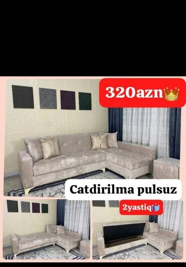 Dolablar: Künc divan, Yeni, Açılan, Bazalı, Parça, Şəhərdaxili pulsuz çatdırılma