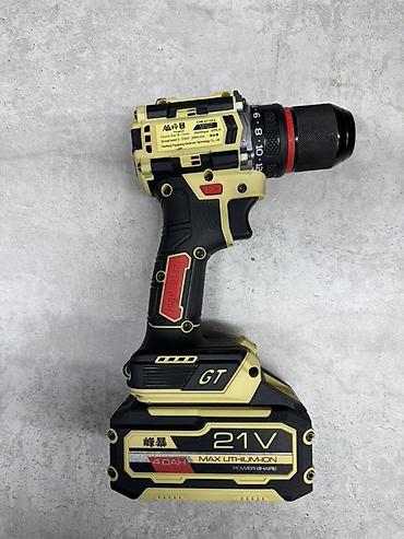 brushless: Аккумуляторная ударная дрель-шуруповёрт 21V (бесщёточный) Описание: - — 1