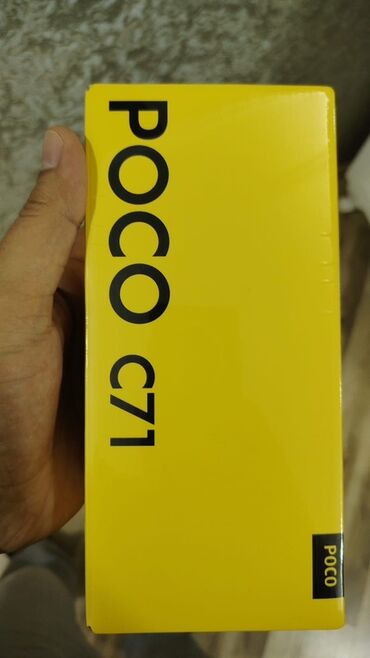 mini peç: Poco C71, 64 ГБ, цвет - Синий