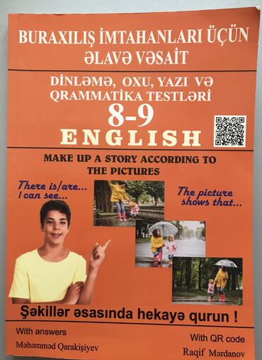 ingilis dili qrammatika kitabi pdf yukle: Dinləmə,oxu,yazı və qrammatika testləri 8-9 sinif English,heç