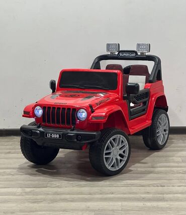 Uşaq üçün elektrik maşınları: 🚙 Uşaq elektrik maşını – JEEP SUPERCAR LT-598 (4x4) 🚀 ✨ Tam ötürücülü — 8