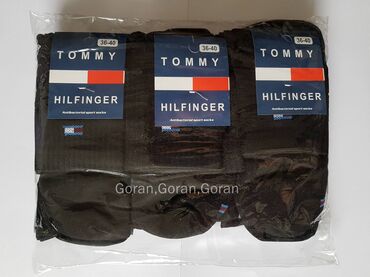 Čarape i donji veš: Muške pamučne čarape. Tommy hilfinger 3/4 muške pamučne čarape — 6