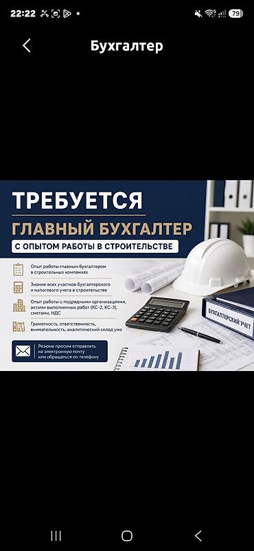 Бухгалтеры: Бухгалтер — 1