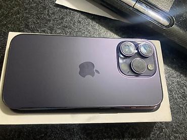 i̇phone 15 dubay: IPhone 14 Pro, 128 GB, Deep Purple, Barmaq izi, Simsiz şarj, Face ID — 2