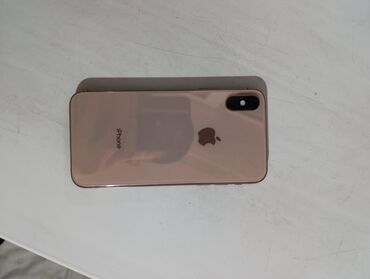 номер телефона акнет бишкек: IPhone Xs, Жаңы, 64 ГБ, Алтын, Кулакчындар, Заряддоочу түзүлүш, Коргоочу айнек, 100 %