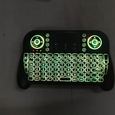 smart folio: Mini simsiz klaviatura + touchpad (RGB arxa işıqlı) - Kompakt, əl — 1