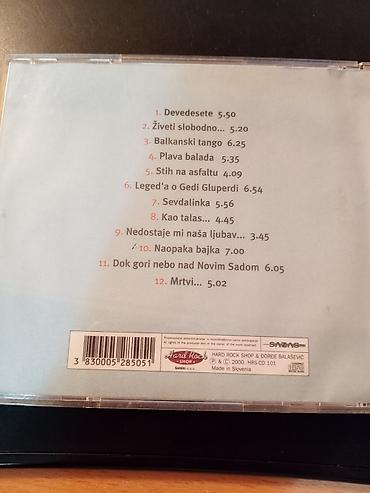 from cela serija: CD Đorđe Balašević – Devedesete (Hard Rock Shop, HRS-CD 101, 2000) — 4