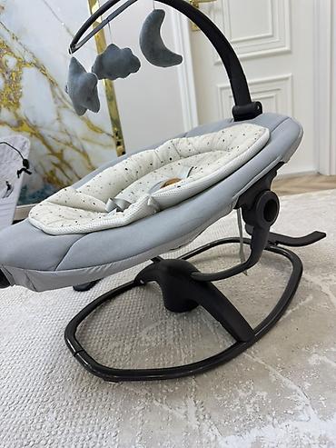 Детские качели: Электронная детская качель-люлька Kidilo 2 в 1 Новая! Подарили, так и — 7