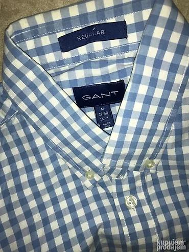 massimo twitter: Original GANT kosulja M PRAKTICNO NOVA 100% cotton Ramena 43cm — 1