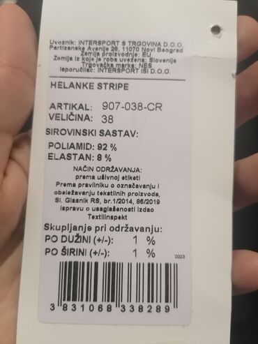 Helanke, biciklistički šortsevi: M (EU 38), bоја - Crna, Jednobojni — 5
