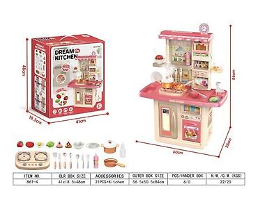 case logic: Детская кухня Western Kitchen 🍳👩‍🍳 Качественная и стильная игрушечная — 8