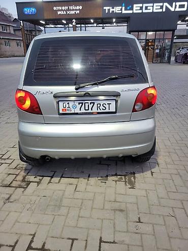 араба ош: Daewoo Matiz: 2007 г., 0.8 л, Механика, Бензин, Хэтчбэк — 6
