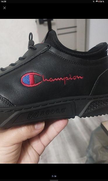 из кожи: Мужские туфли, 41.5, 42, Champion, Новый, цвет - Черный, Самовывоз — 3