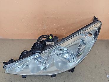 Передние фары: Передняя левая фара Peugeot 2007 г., Б/у, Оригинал, Германия — 5