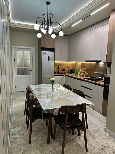 rent flat: 3 комнаты, 82 м², Кок-Жар мкр Элитка, 11 этаж, Свежий ремонт — 4