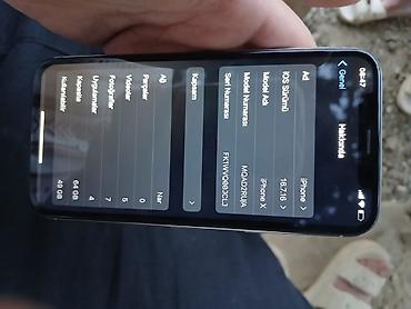 iphone x 64 gb: IPhone X, 64 GB, Gümüşü — 2