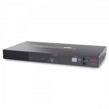 RACK ATS, 20A/208V, 16A/230V, C20 IN, (8) C13 (1) C19 OUT Bütün