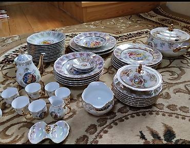 madonna çay desti: Nahar dəsti, rəng - Ağ, Farfor — 7