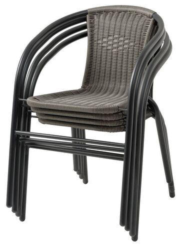 dvosed za terasu: Chair for garden, color - Grey, New