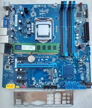 Жёсткие диски (HDD): Материнская плата Intel DH87RL komplekt, Б/у