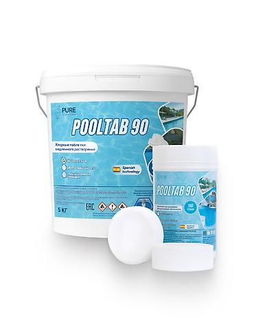 POOLTAB 90 – Хлорные таблетки медленного растворения (200гр шт.) 1 кг