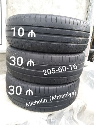 naxçıvan masin elanları: İşlənmiş Şin Michelin 205 / 60 / R 16