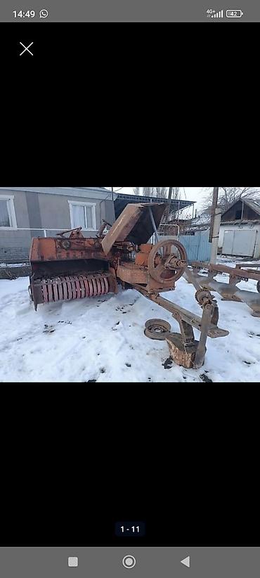 Тюковые пресс-подборщики: Продаю,привозной из Казахстана. Обращаться по - Тип: механический — 7