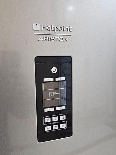 maqnitafon satisi: İşlənmiş 2 qapılı Hotpoint Ariston Soyuducu Satılır, rəng - Gümüşü — 2