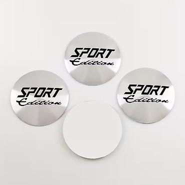 diska: Alüminium “SPORT Edition” disk mərkəz emblemləri – 4 ədəd set qiymət — 2