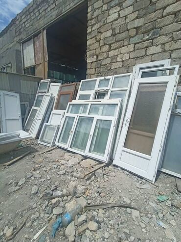 пластик: HAZIR qapıların, pəncərələrin satışı həmçinin istənilən formada qapı