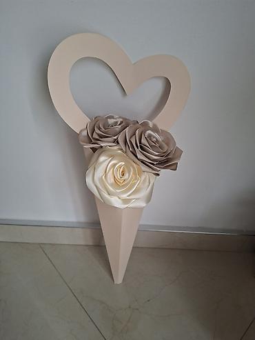 Ostali stilski dekor: Dekorativni aranžmani od veštačkih ruža – ručno rađeni - Ekskluzivni — 9