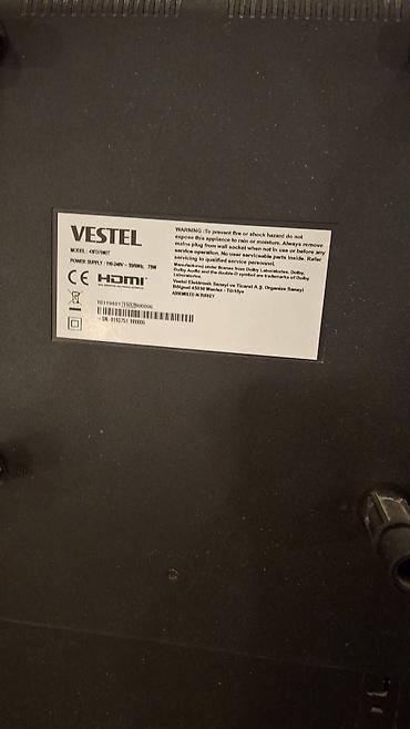 5060: VESTEL 43DT600T LED televizor - Ekran diaqonalı: 43 düym - Model — 2