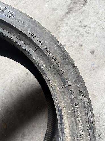 continental: Шины 225 / 40 / R 18, Лето, Б/у, Пара, Легковые, Continental — 4