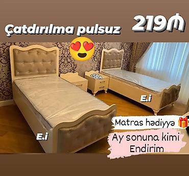 kravat olculeri: Yeni, Təknəfərlik çarpayı, Bazasız, Matras ilə, Siyirməsiz — 1