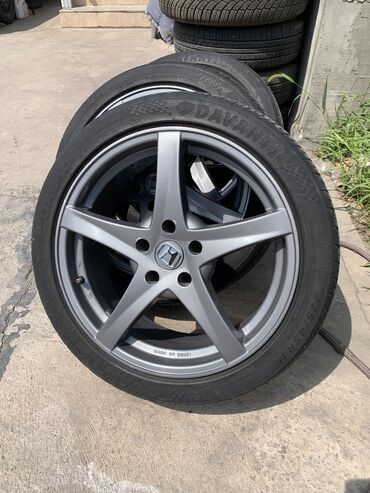 диски на опель зафира а: Дөңгөлөктөр монтажда 225 / 45 / R 18, Жай, Колдонулган, Комплект, Жеңил унаалар, Куйма, тешиктери - 5