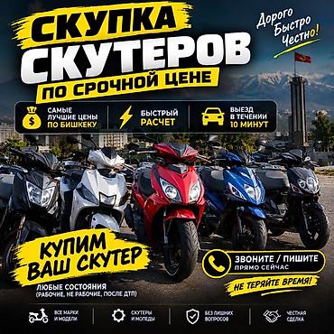 скутер с номером: Срочный выкуп скутеров в Бишкеке - Покупаем ваш скутер или мопед — 1