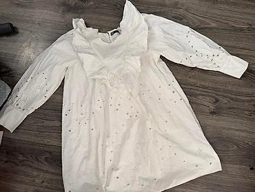 Haljine: Zara letnja haljina, engleski vez, M veličine. Dužina haljine mereno — 9