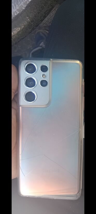 samsun: Samsung Galaxy S21 Ultra 5G, 256 GB, rəng - Gümüşü