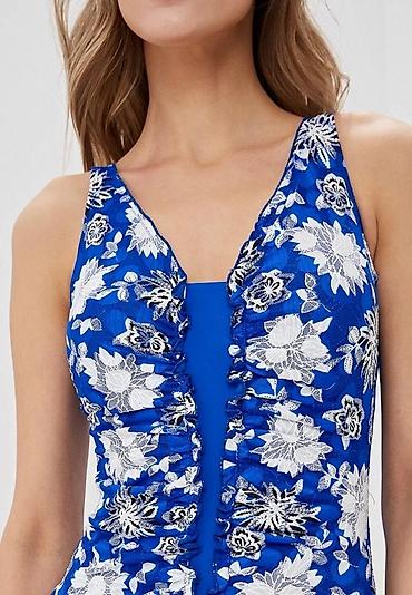 Слитные купальники: Слитный купальник, Утягивающая модель, Мягкая чашка, Китай, цвет - Черный, S, M, L — 9