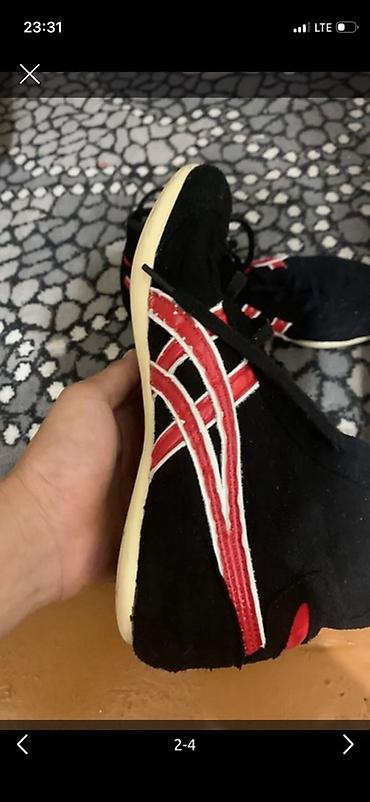 Мужские кроссовки, 37.5, Asics, Б/у, цвет - Черный