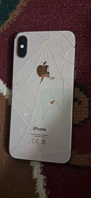 Уюлдук телефондор жана аксессуарлар: IPhone Xs, Колдонулган, 256 ГБ, Алтын, 76 % — 2
