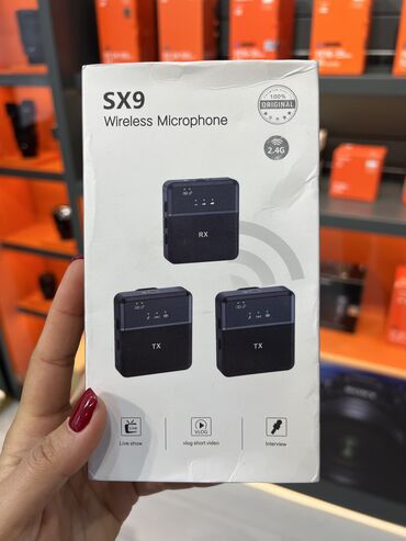 Obyektivlər və filtrləri: SX9 Wireless Microphone