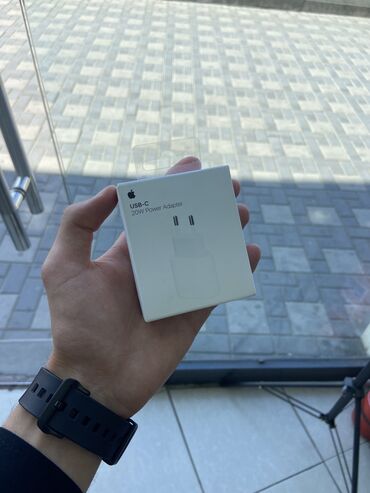 ➡️Original Apple 20W Adapter başlığı🔋 ➡️Rəsmi 6 ay zəmanətlə✅